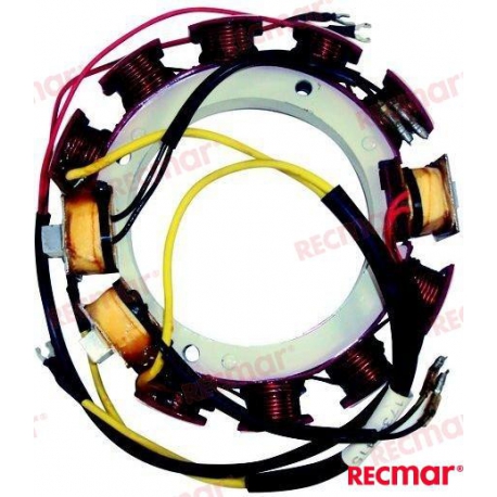 ESTATOR - 6/8 CILINDRO (35 AMP)