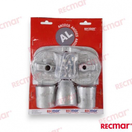 KIT DE ANODO DE ALUMÍNIO MERCRUISER