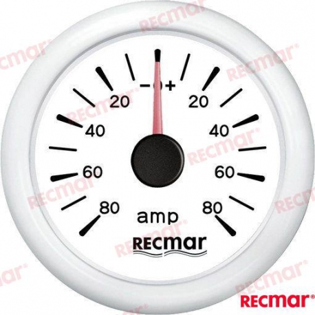 AMPERÍMETRO ±80A BRANCO