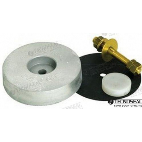 ANODO DE POPA Ø 125MM 3,09 KG COMPLETO
