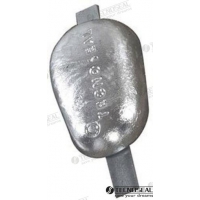 ANODO PARA SOLDAR ZINCO 250X25X5MM 3KG