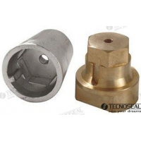 ZINCO VEIO HEXAGONAL 30