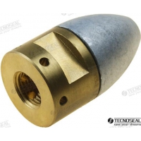 ANODO CÔNICO RIVA ZINCO EIXO 20X30 COMPL.