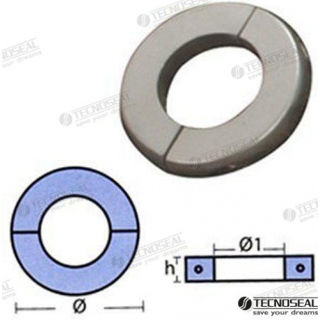 COLAR PLANO ZINCO 55MM.