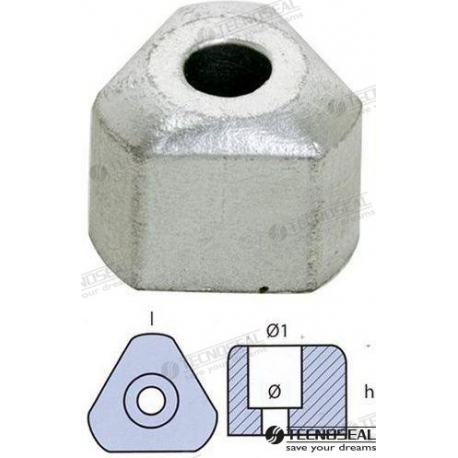 ANODO DE ZINCO GORI Ø 6MM 0,26KG
