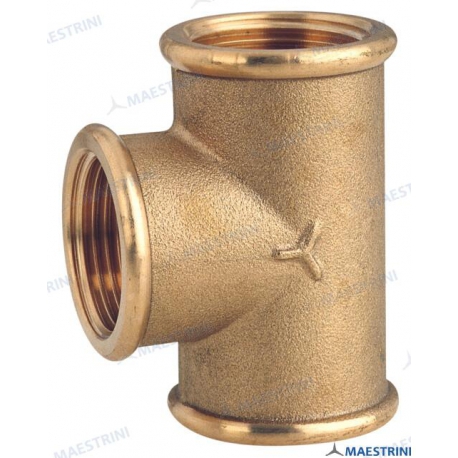 CONECTOR T 2'' HHH EM LATÃO CR