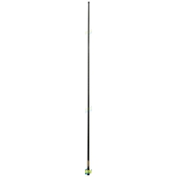 ANTENA VHF IBIZA -NEGRA 140MM CON ROTULA