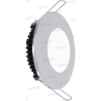 LUZ INTERIOR CROMADA 6 W 600 LUM. 6.500K