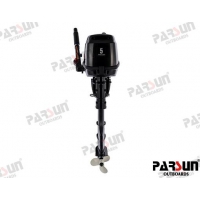MOTOR PARSUN 4T 5 HP S (15") NEGRO