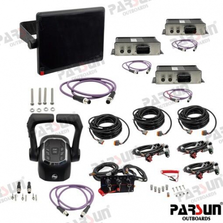 SISTEMA DE EXIBIÇÃO DE CONTROLE DE MOTOR TRIPLO COM F300-11090003