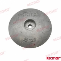 ÂNODO DE LEME Ø 125MM (ZN)