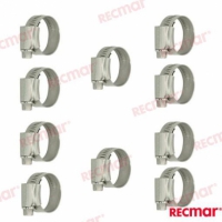 ABRAÇADEIRA DE AÇO INOXIDÁVEL SMO254 22-32 12mm