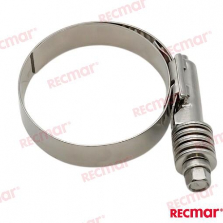 ABRAÇADEIRA DE AÇO INOXIDÁVEL W4 45-66 15,8mm