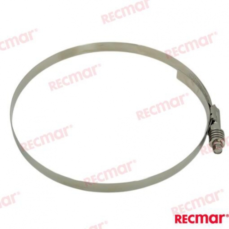 ABRAÇADEIRA DE AÇO INOXIDÁVEL W4 146-168 15,8mm
