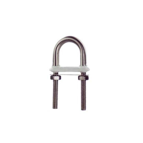 ARGOLA EM U C/ PVC 8MM